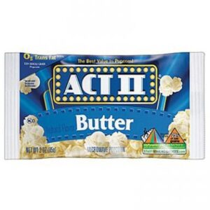 ACT II butter popcorn