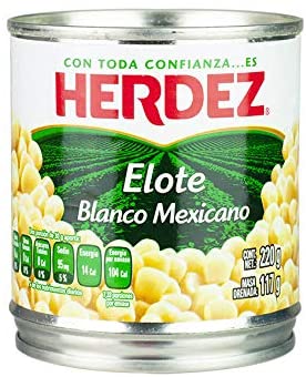 Elote blanco Mexicano Herdez | El Colibri | Ordene comida mexicana,  española y estadounidense en línea